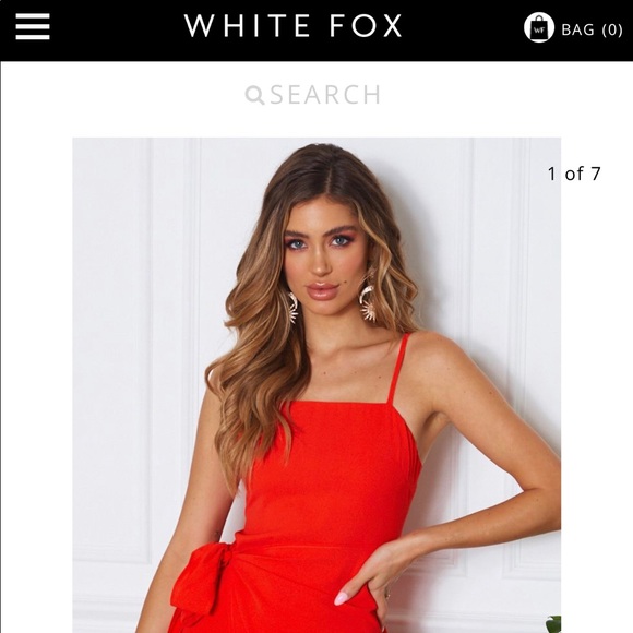 White Fox Boutique Dresses & Skirts - White Fox Boutique red mini dress